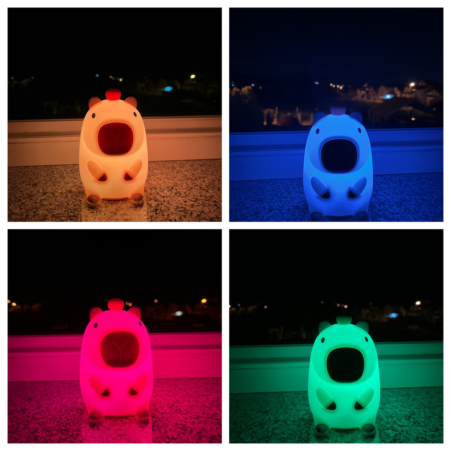 Capybara Noćna Lampica