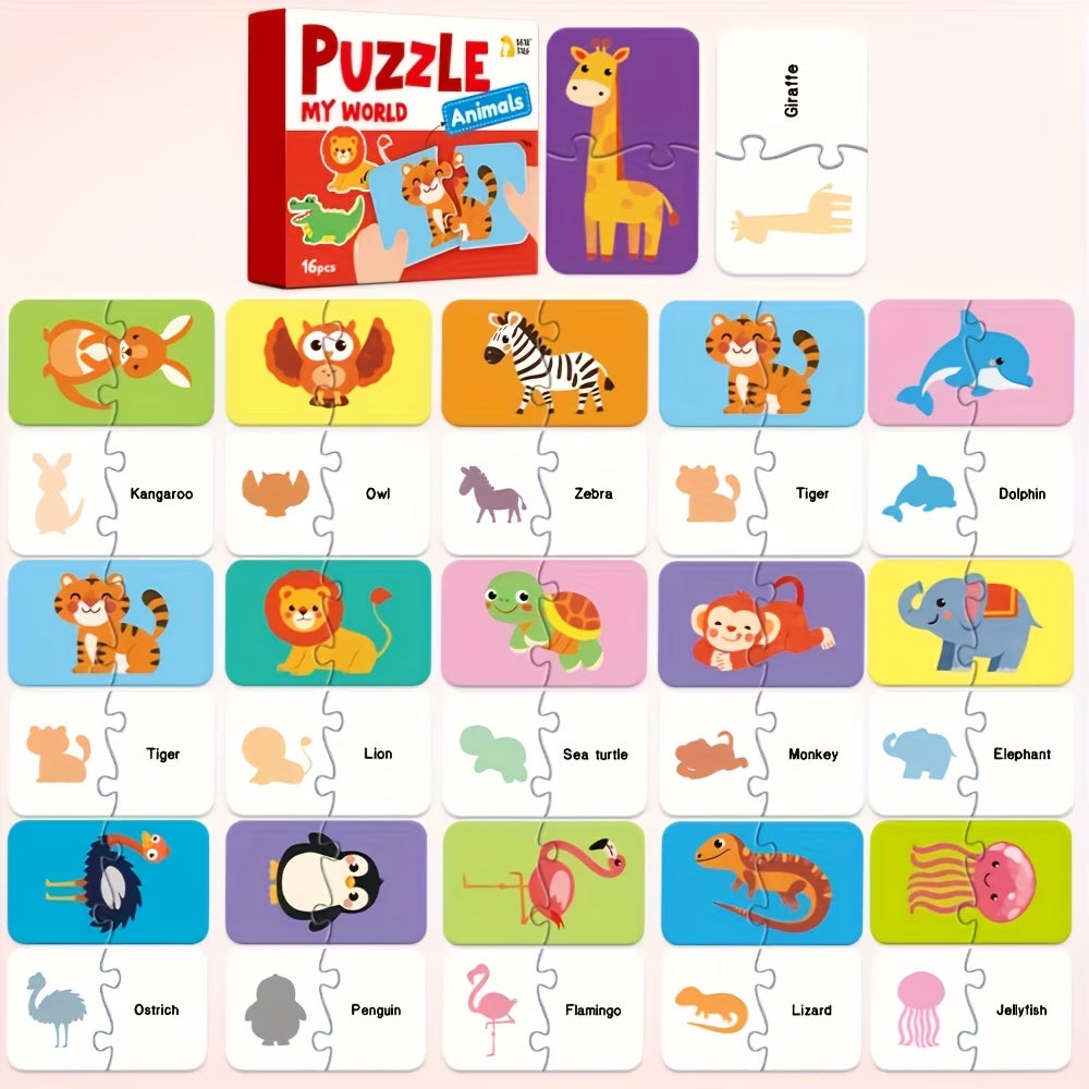 Montessori Puzzle – Edukativna Igračka za Razvoj Logike i Motorike