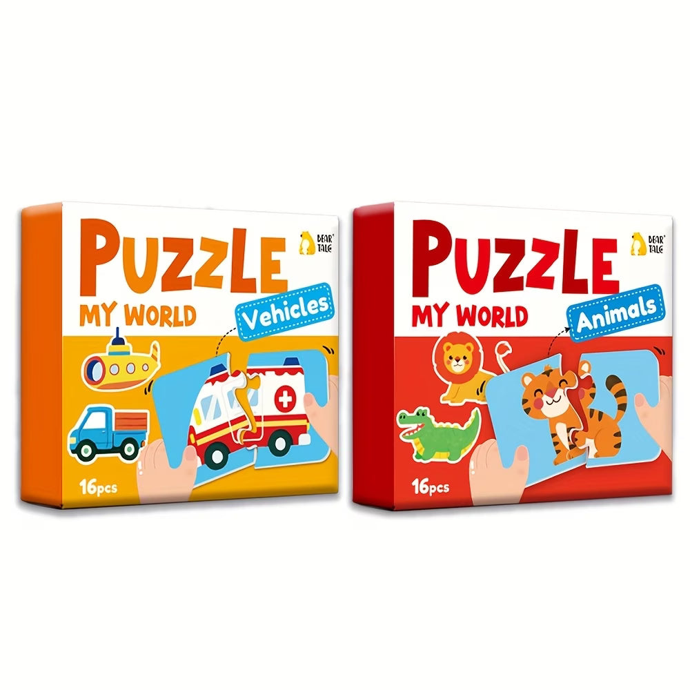 Montessori Puzzle – Edukativna Igračka za Razvoj Logike i Motorike